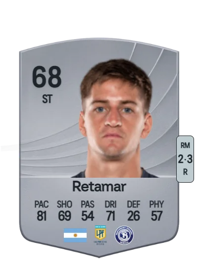 Nicolás Retamar card