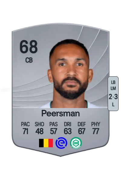 Marvin Peersman card