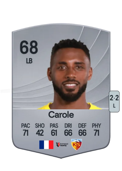 Lionel Carole card