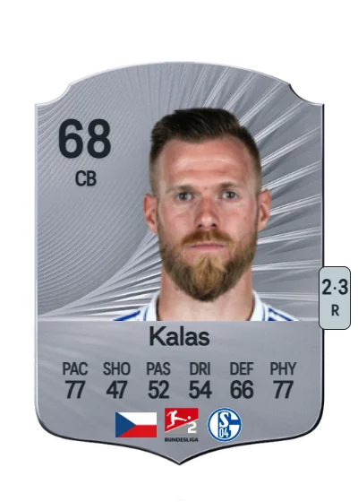 Tomáš Kalas card