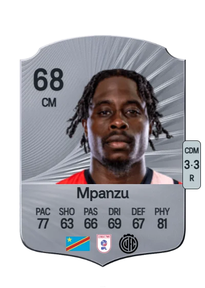 Pelly-Ruddock Mpanzu card