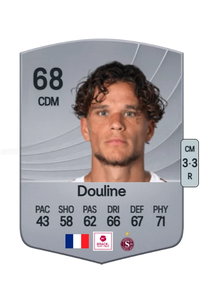 David Douline card