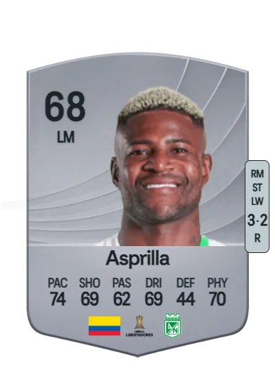 Dairon Asprilla card
