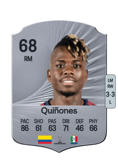 Déinner Quiñones card