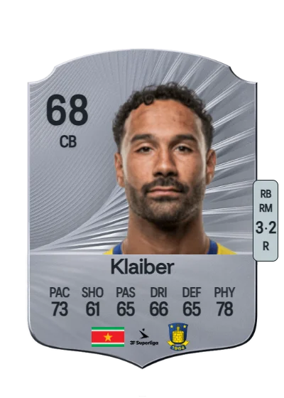 Sean Klaiber card