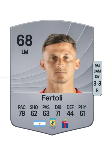 Héctor Fertoli card
