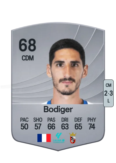 Yann Bodiger card