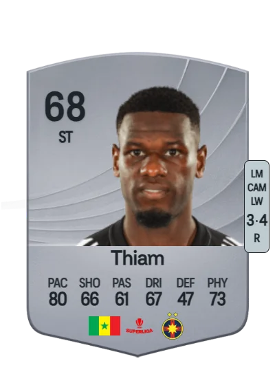 Mamadou Thiam card