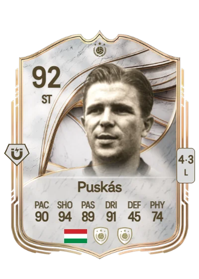 Ferenc Puskás card