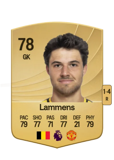 Senne Lammens card
