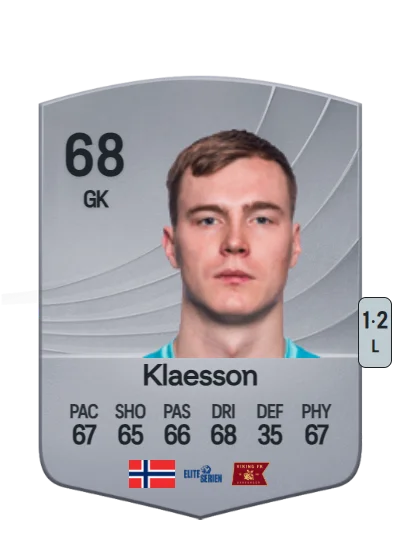 Kristoffer Klaesson card