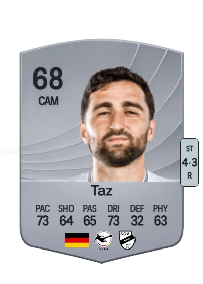 Berkan Taz card