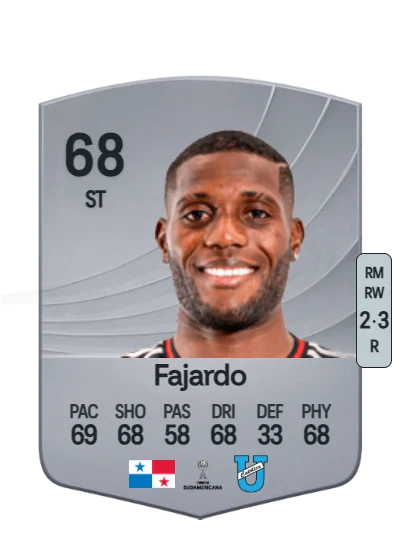 José Fajardo card