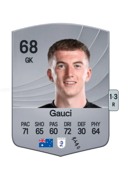Joe Gauci card