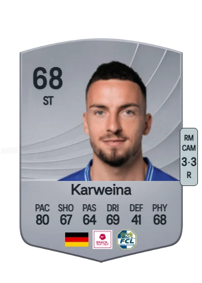 Sinan Karweina card