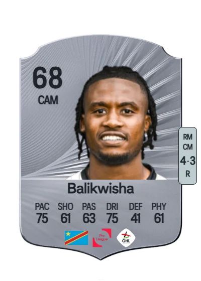 William Balikwisha card