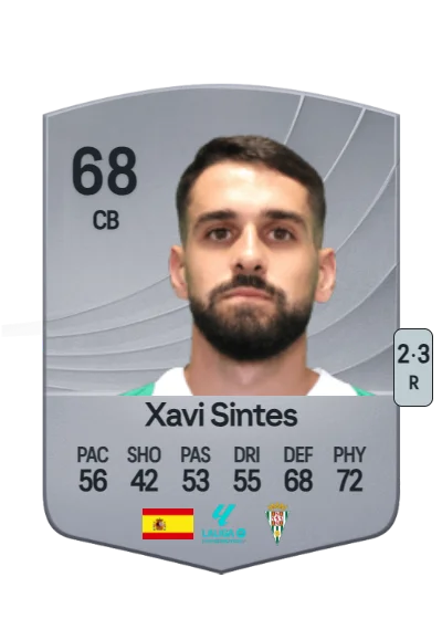 Xavier Sintes Egea card
