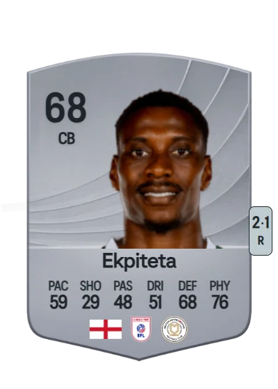 Marvin Ekpiteta card