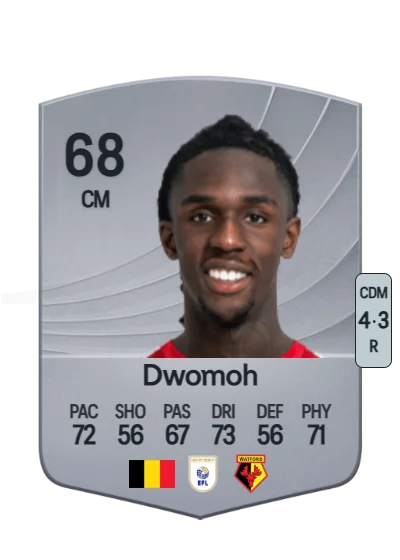 Pierre Dwomoh card