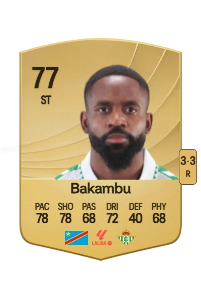 Cédric Bakambu card