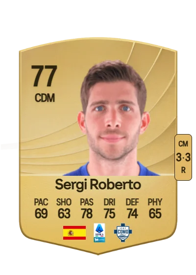 Sergio Roberto Carnicer card