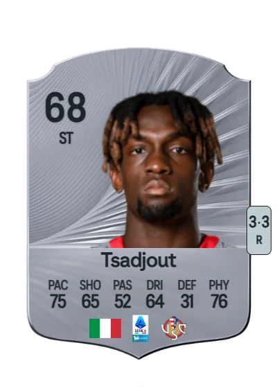 Frank Tsadjout card