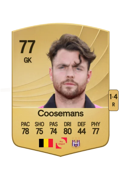 Colin Coosemans card