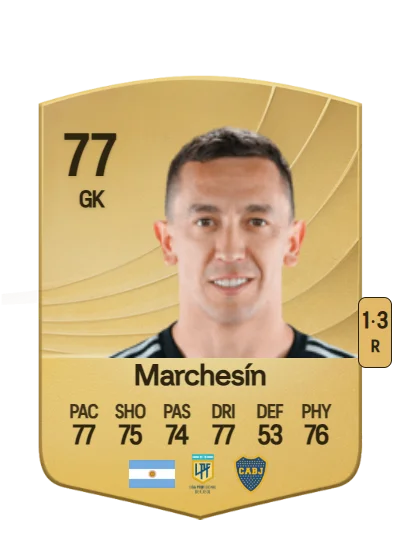 Agustín Marchesín card