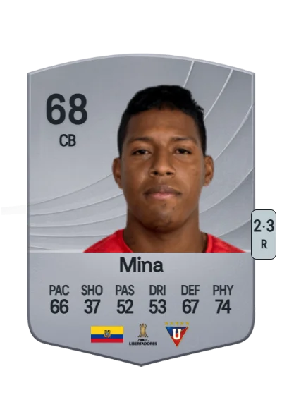 Richard Mina card
