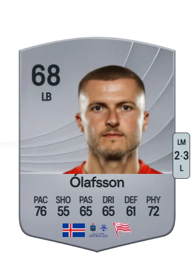 Davíð Kristján Ólafsson card