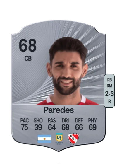Franco Paredes card