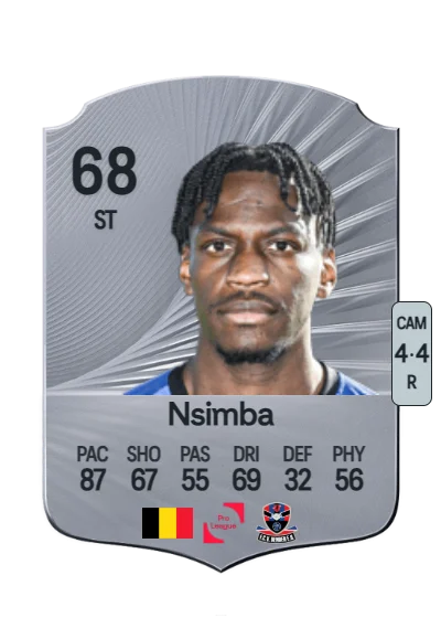 Bruny Nsimba card