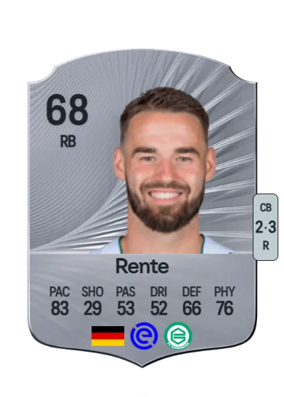 Marco Rente card