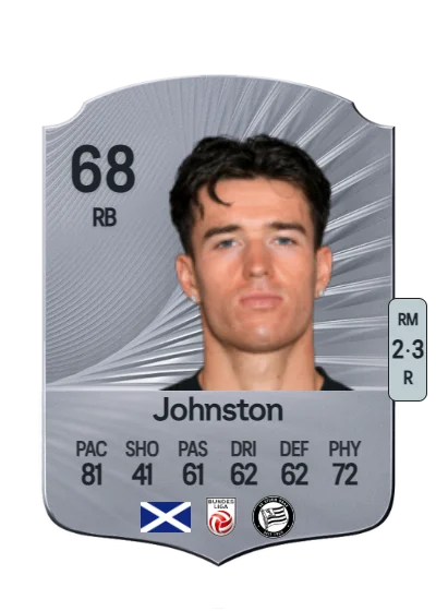 Max Johnston card