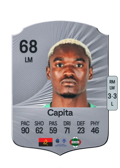 Osvaldo Pedro Capemba card