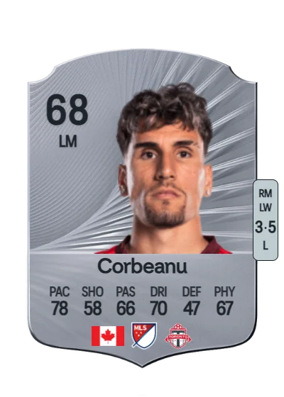 Theo Corbeanu card