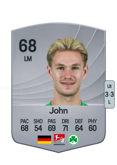 Marco John card