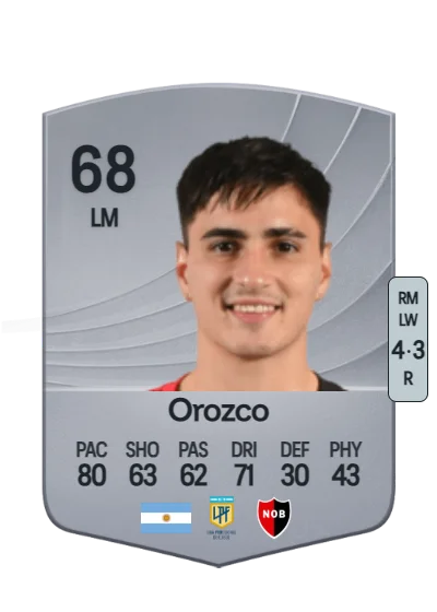 Franco Orozco card
