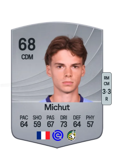 Édouard Michut card