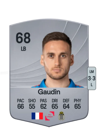 Jules Gaudin card