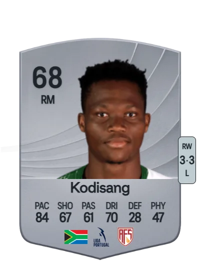 Kobamelo Kodisang card
