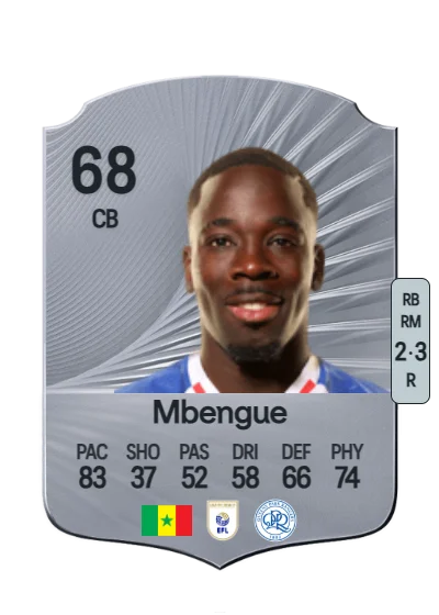 Amadou Mbengue card