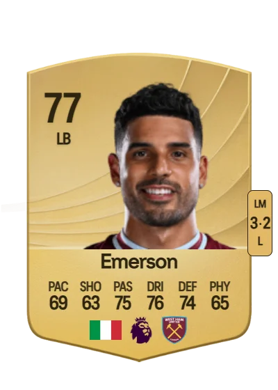 Emerson Palmieri dos Santos card