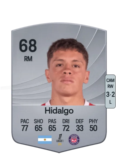 Santiago Hidalgo card
