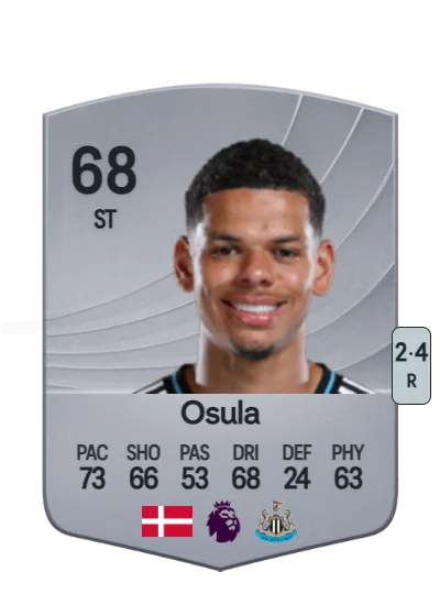 William Osula card