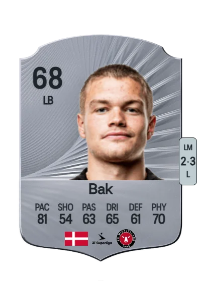Victor Bak card