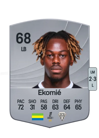 Jacques Ekomié card