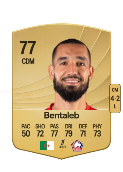 Nabil Bentaleb card