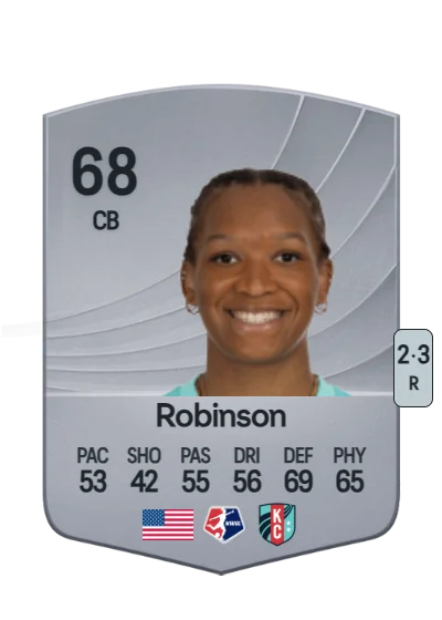 Gabrielle Robinson card