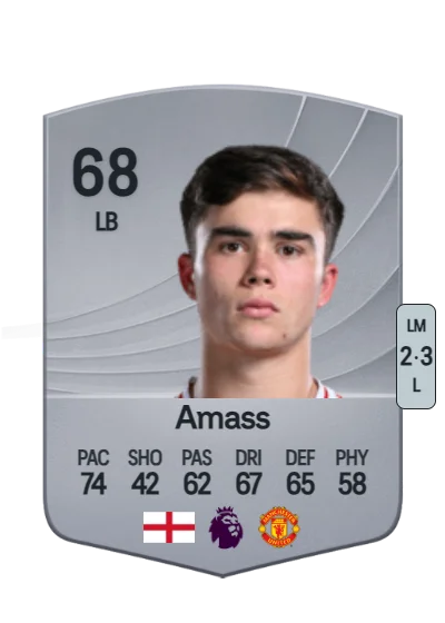 Harry Amass card
